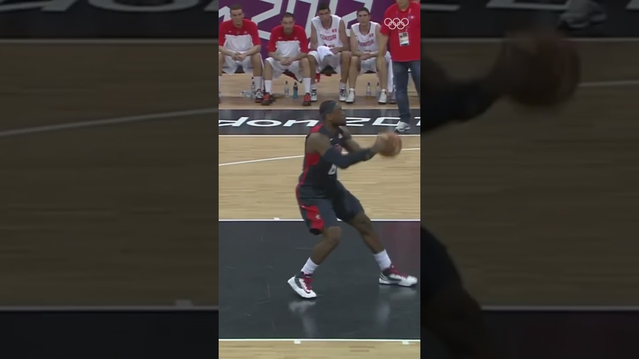 Smooth Lebron at London 2012 🧈