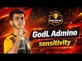 GodL Admino Sensitivity Reveal 🔥 | BGMI Pro Settings | PRIME KORE GAMING