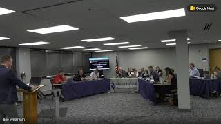 August BOE Meeting 2026