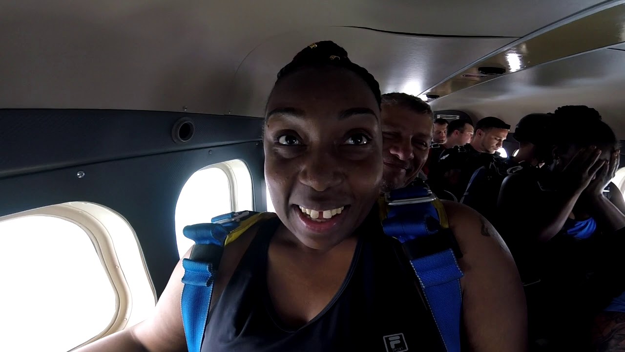 Tandem Skydiving! Shiilee from Minneapolis, MN at Skydive Georgia!