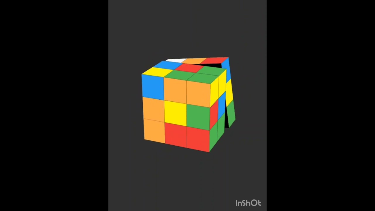 Rubix cube in unknown pattern 