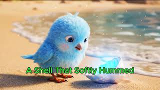 The Tiny Blue Bird and the Magical Beach Feast | A Cozy Survival Story #morallesson