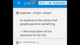 essential english words 4000 book 2 unit 17