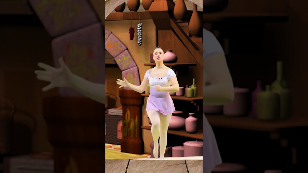 Why just read Rapunzel when you can dance it with Miss Haley? 🩰✨