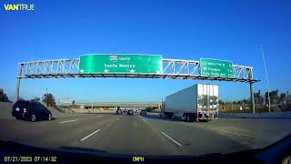 Orange County to Los Angeles 405 freeway 07212023