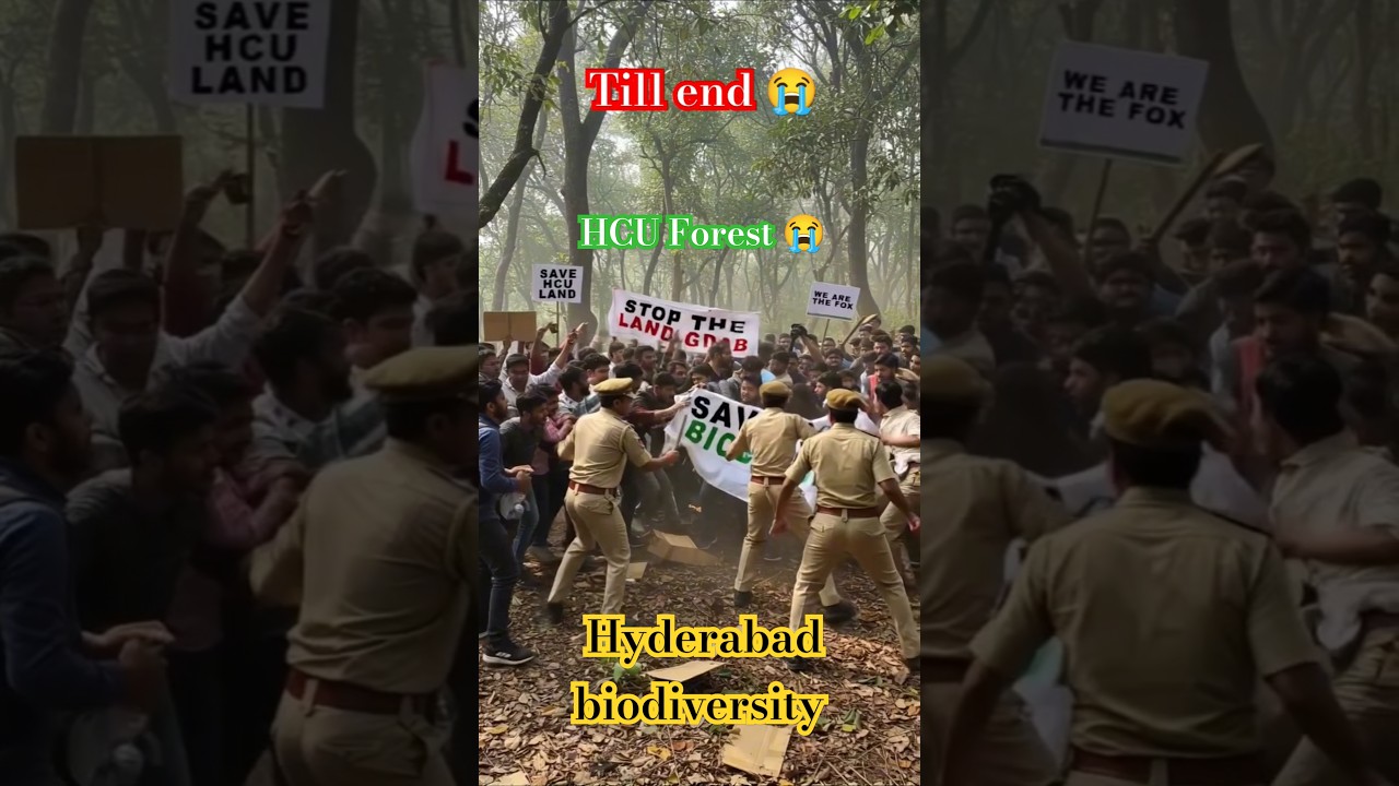 Till End 😭 save HCU Forest 🥲 