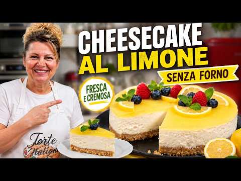 No-Bake Lemon Cheesecake: Fresh and Creamy!
