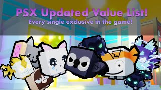 The Official and Updated Pet Simulator X Value List For Exclusive Pets! (INCLUDES BLADEE!)