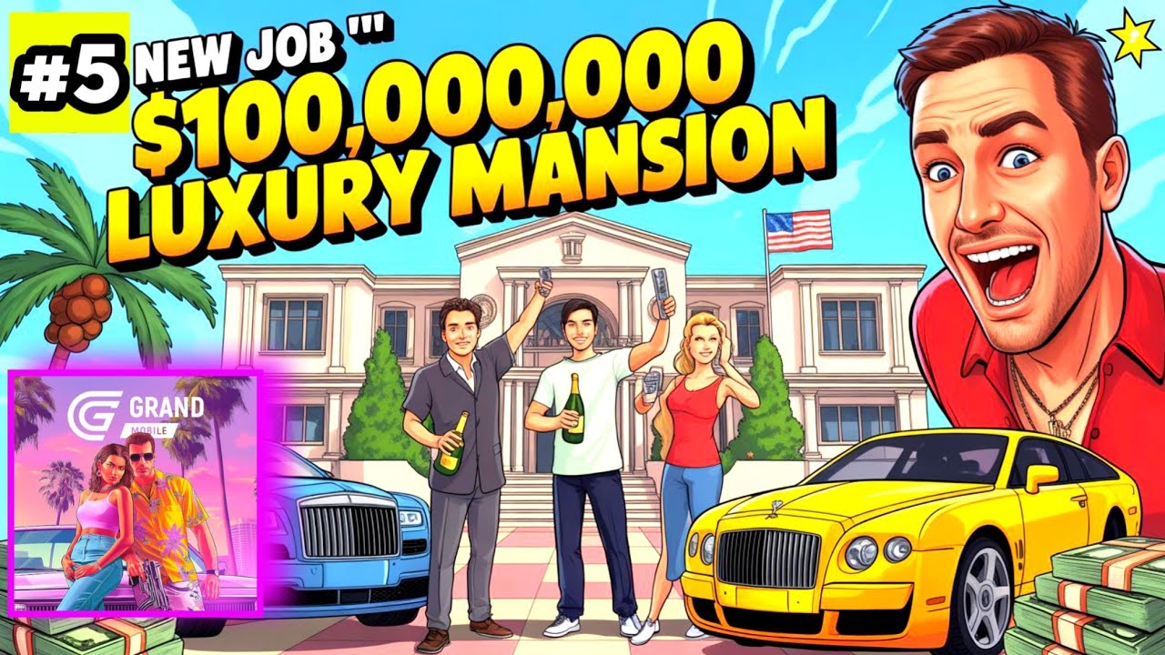 Millionaire New Job 🚚 | Grand Mobile Rp Life Simulator Gameplay E:5