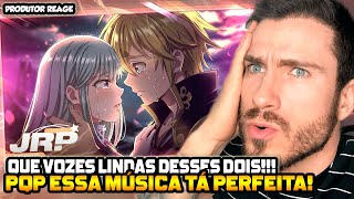 ♪ Ciclo sem fim 💔 | Meliodas e Elizabeth (Nanatsu no Taizai) | JRP ft ‪amandaareia‬ (REACT, análise)