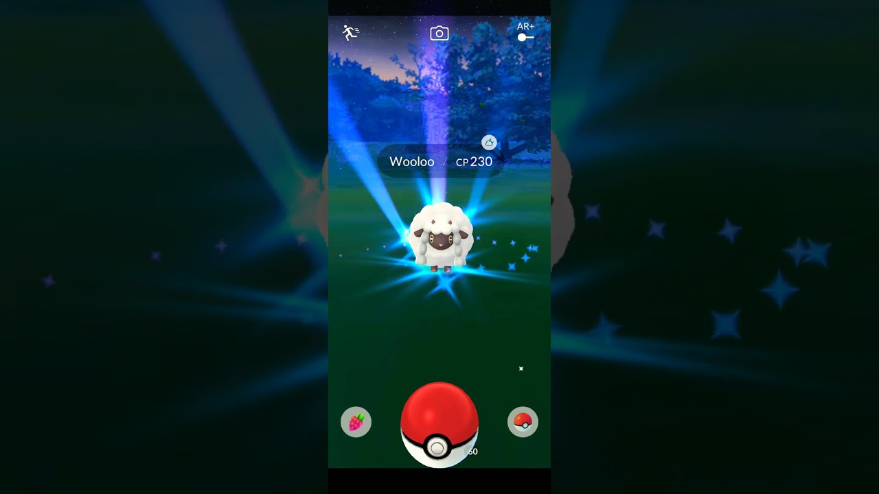 Wooloo Pokemon Go Catching