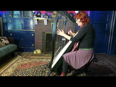 Day 94 -- The Teetotaller Reel on a Dusty Strings Ravenna 34 Harp
