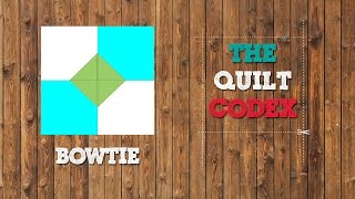 Bowtie Quilt Block Tutorial