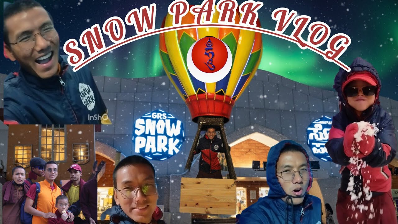 Snow Park 🏞️ vlog 😊 
