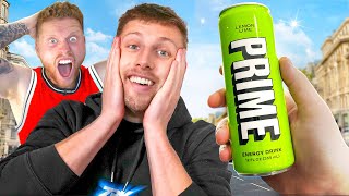 Surprising YouTubers with PRIME Energy