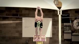 MP Michael Phelps - Pre Race Backslap -