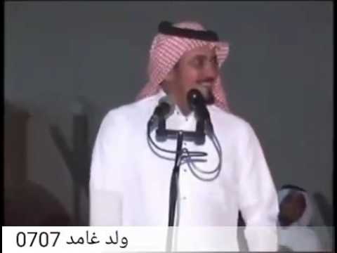 محاوره عبدالله بن سويلم الغامدي وإبراهيم في حفل أبو رايد