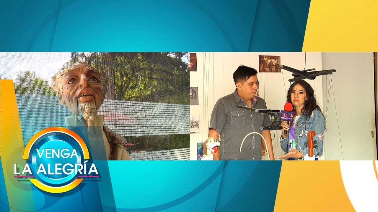 ¡Animación y diversión! Olga Mariana te muestra un lugar lleno de TÍTERES. | Venga la Alegría tv azteca uno