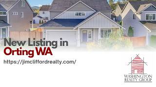 HOME for sale in  Orting WA 98360  - DISCOVER SPACE & COMFORT IN THIS REFRESHED ORTING HOME