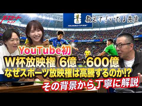 [World Cup Broadcasting Rights] From 600 million yen to 60 billion yen!? Why have sports broadcas...