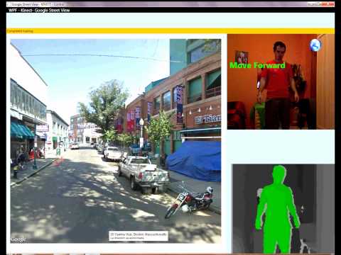 Kinect - Google Street View WPF Control