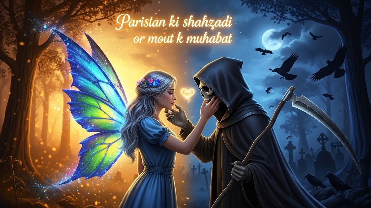 🖤 پریستان کی شہزادی اور موت کی محبت 🖤 ایک ایسی کہانی جہاں زندگی اور موت بھی محبت کے آگے جھک گئیں