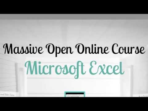 Applying a Microsoft Excel Workbook Theme: Excel MOOC