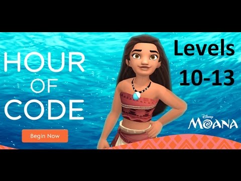 Hour Of Code - Disney, Levels 10-13