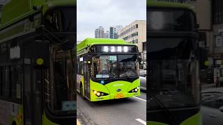 Electric Seoul Bus 7713 Byd E-Bus 12