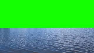 FREE HD Green Screen - LAKE WITH SMALL WAVES