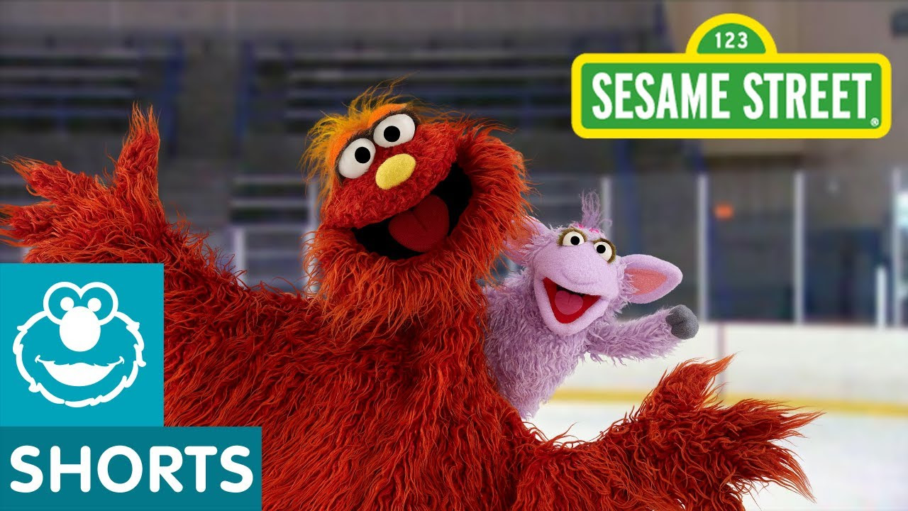 Sesame Street: Ice Skating School | Murray Had a Little Lamb
