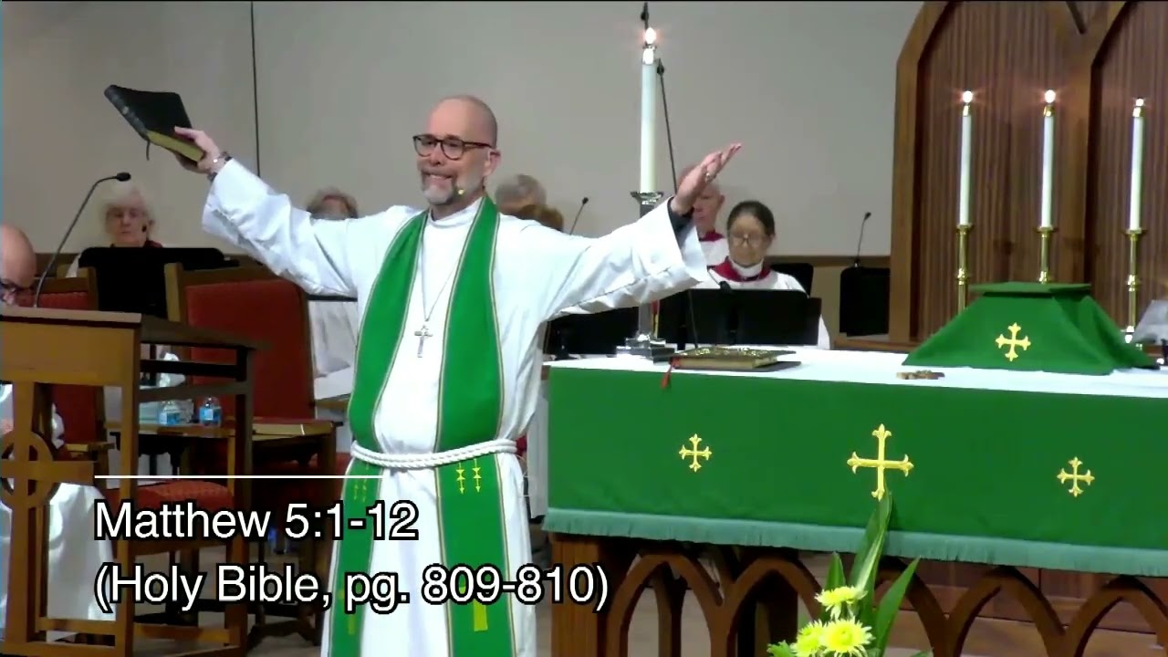 A Holy Life #1-Matthew 5:1-12 Fr Keith Allen