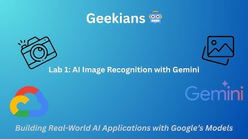 Build Real World AI Applications with Gemini and Imagen: Lab 1 Tutorial