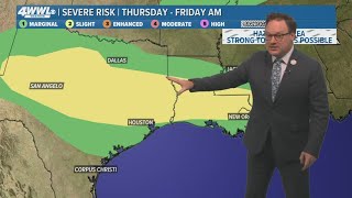 New Orleans Weather: Severe storms could impact week's end