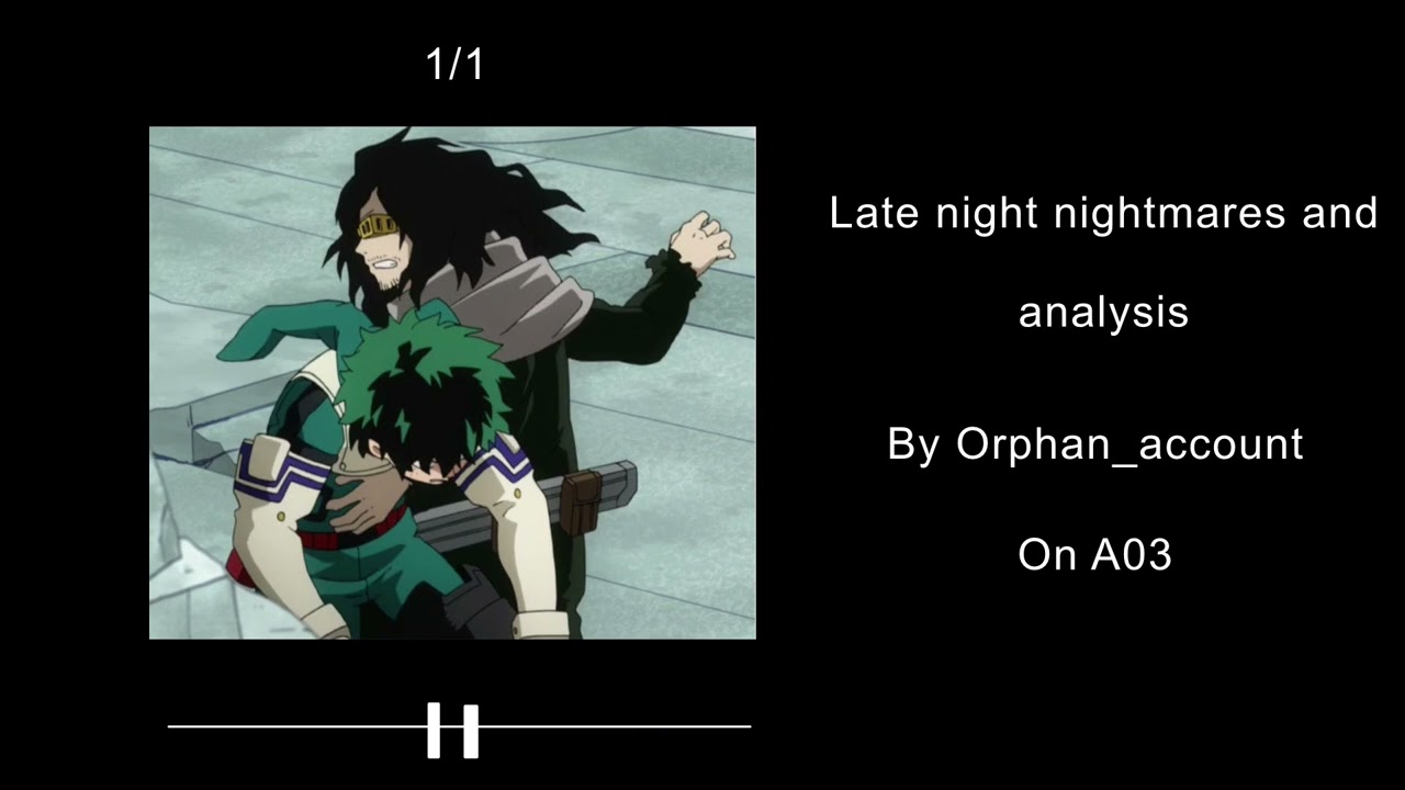 Late night nightmares and analysis || Lynx_thec4t Podfics || MHA Podfic Oneshot