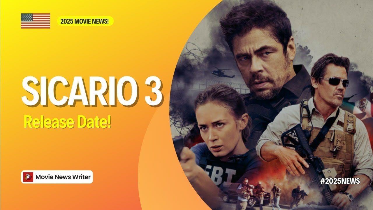 Sicario 3 Release Date Netflix! Will Alejandro be in Sicario 3? 2025 Movie News!