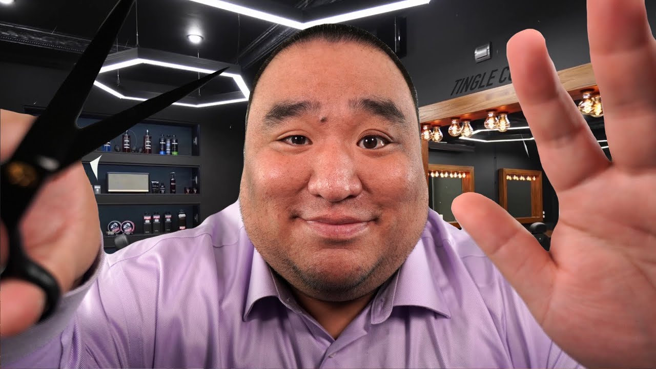 ASMR ✂️ Реалистичная стрижка для релаксации и сна (личное внимание, тихий голос, крупный план)