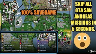 how to unlock all map in gta sa android screenshot 2