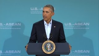 Full Video: Obama addresses media from ASEAN summit