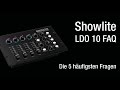 Showlite LDO-10 DMX Controller - Die 5 häufigsten Fragen, vom Profi beantwortet