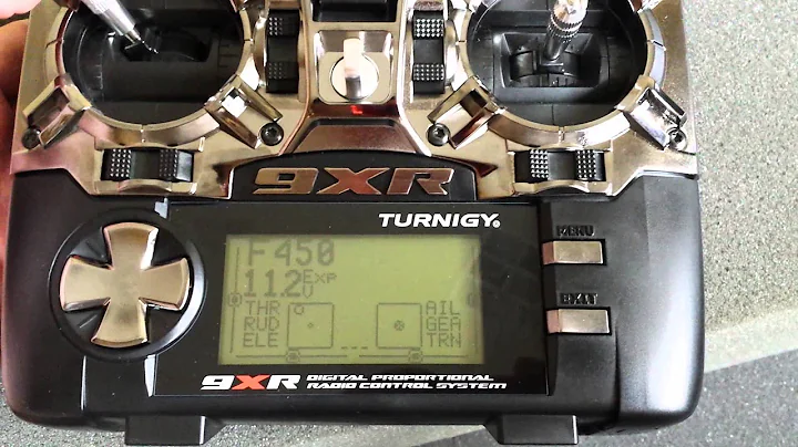 Turnigy 9XR Left Stick Issues Demonstration