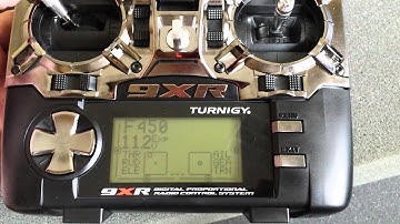Turnigy 9XR Left Stick Issues Demonstration