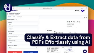 DocumentPro Classify and Extract Data from Different Utility Bills