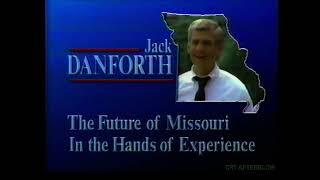 Celebrity 1988 Jack Danforth Missouri US Senate Political Commercial | Saving the Elderly Net Worth