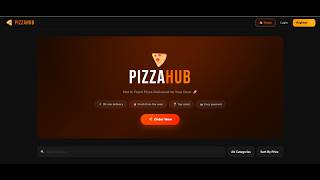 PizzaHub: A Full-Stack Online Pizza Ordering and Delivery System