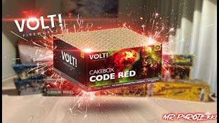 VOLT! CODE RED (Art. 6155) - 144 Shots Connected Cakebox Update