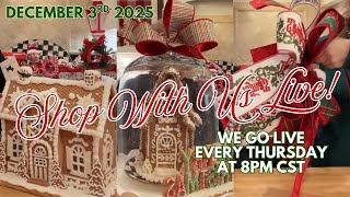 Amber Marie & Company LIVE: Christmas Decor, Gifts & Festive Finds