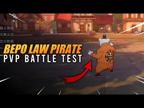 Bepo Law Pirate PvP Battle Test - One Piece Fighting Path
