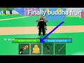 I finally got buddha fruit on my alt