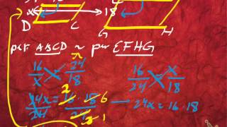 Pre-Algebra, Lesson 6-3 Using Proportions (Similar Figures & Scale)